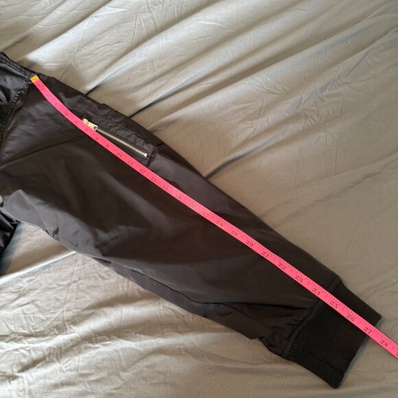 Old Navy XXL Men's Black Water-Resistant Bomber Full Zip-up Jacket - Picture 13 of 16